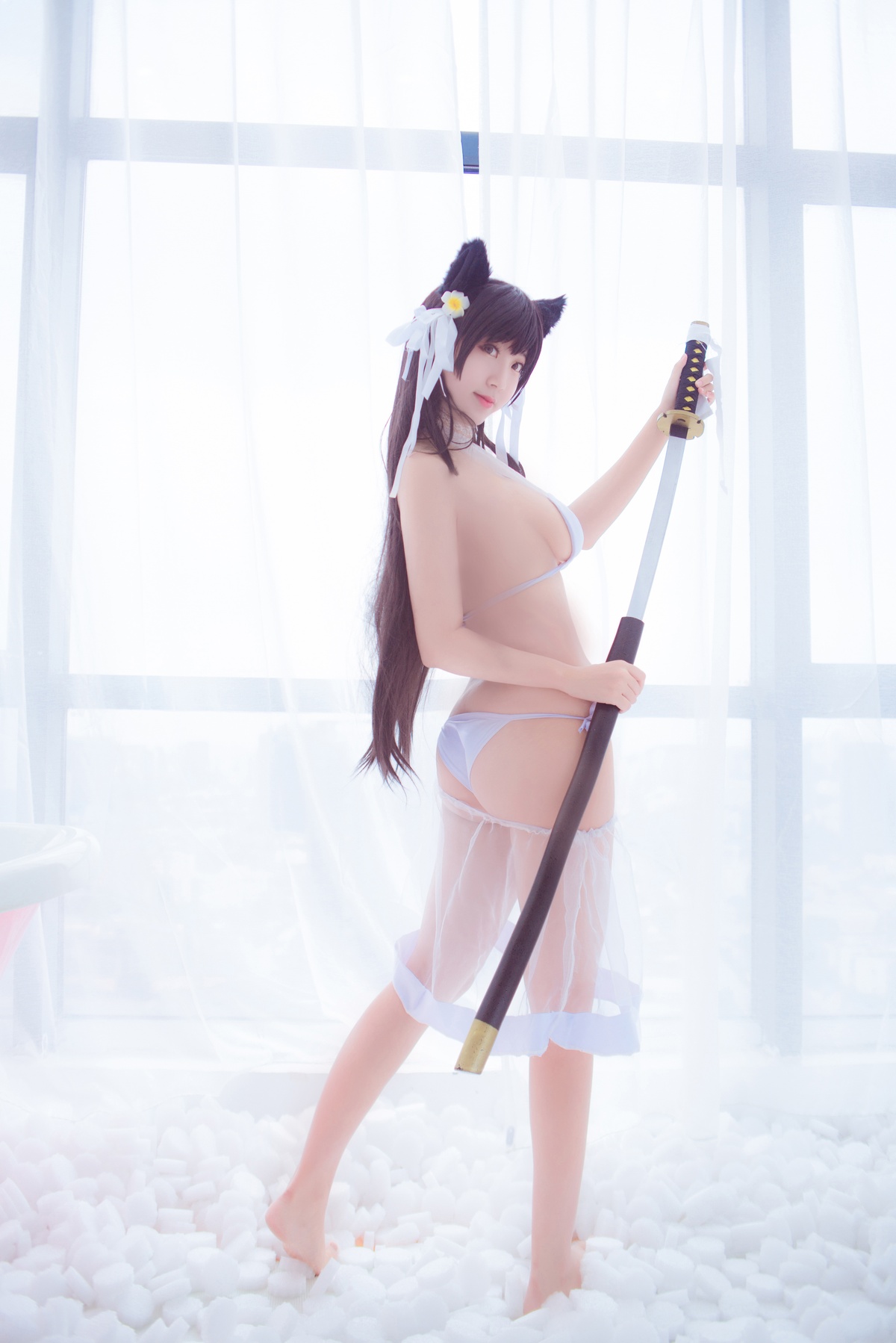 图片[2]-【coser】黑川 005 爱宕泳衣-COS世界