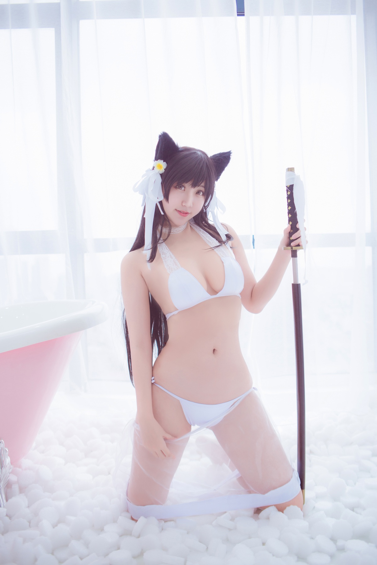 图片[3]-【coser】黑川 005 爱宕泳衣-COS世界