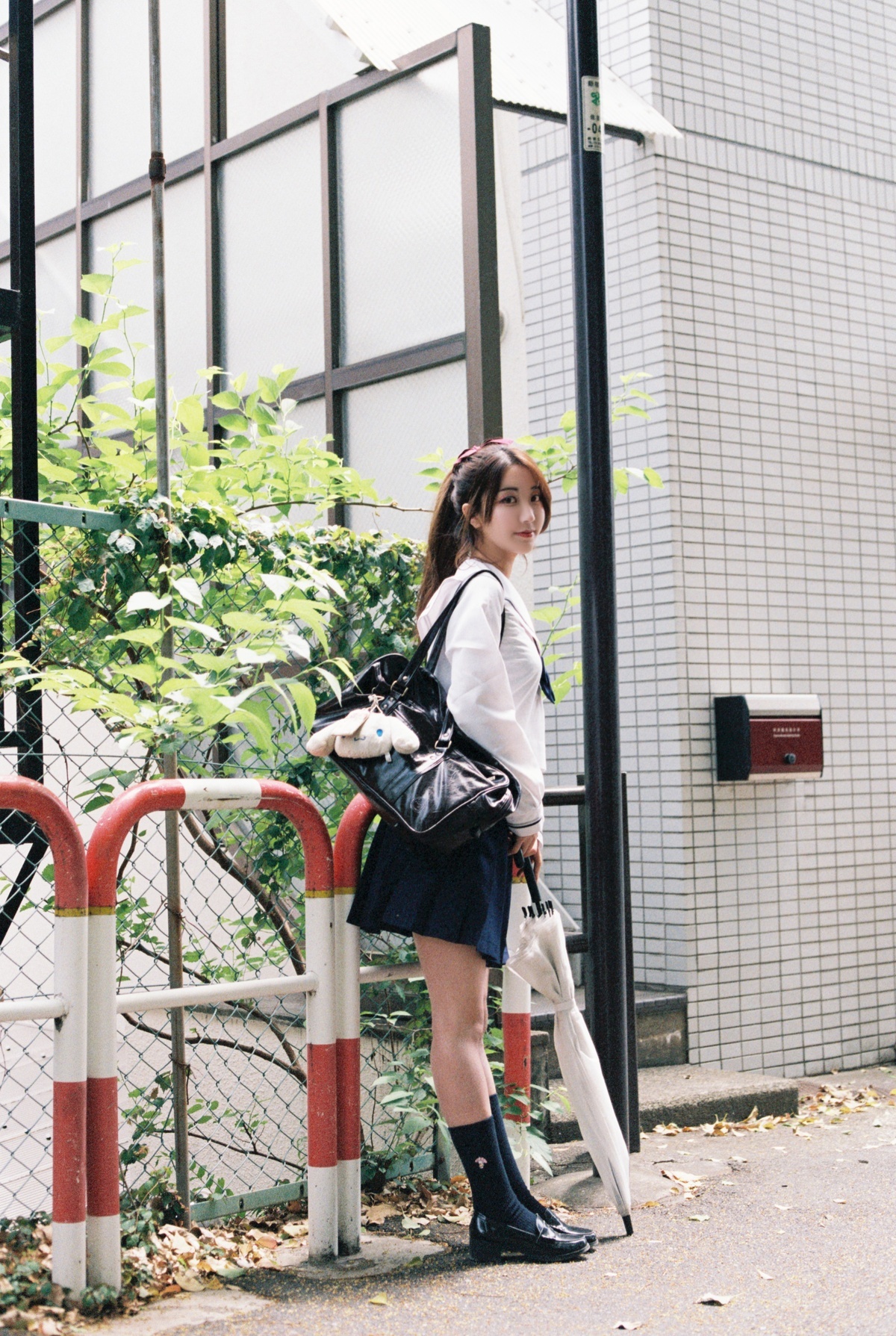 图片[5]-【coser】黑川 016 单马尾制服-COS世界