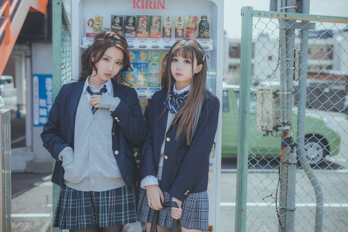 【coser】黑川 020 黑川&浅野菌子 百合-COS世界