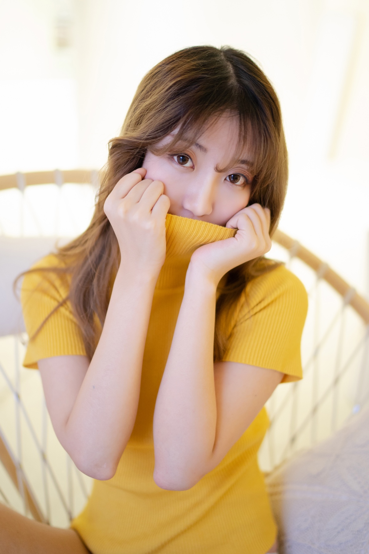 图片[3]-【coser】黑川 022 黄毛衣-COS世界