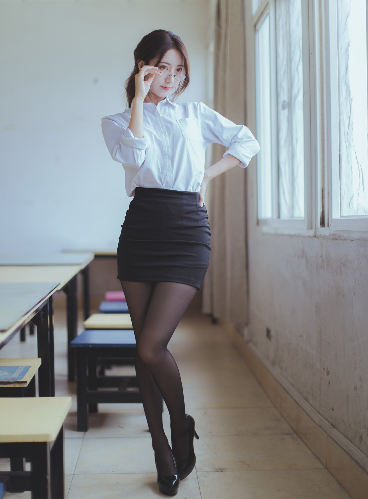图片[4]-【coser】黑川 023 教师（不对外）真爱-COS世界