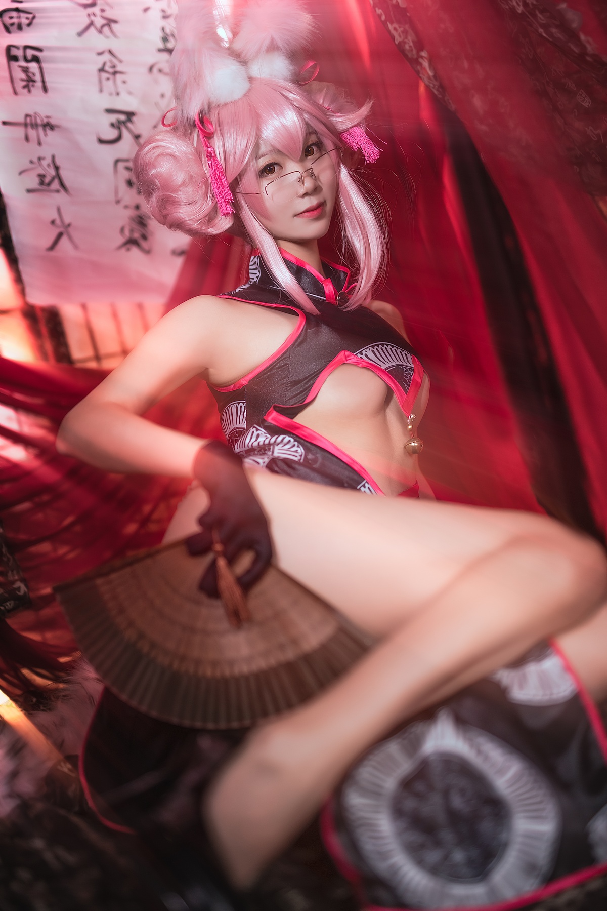 【coser】黑川 034 杀阶旗袍 柯杨斯卡娅-COS世界