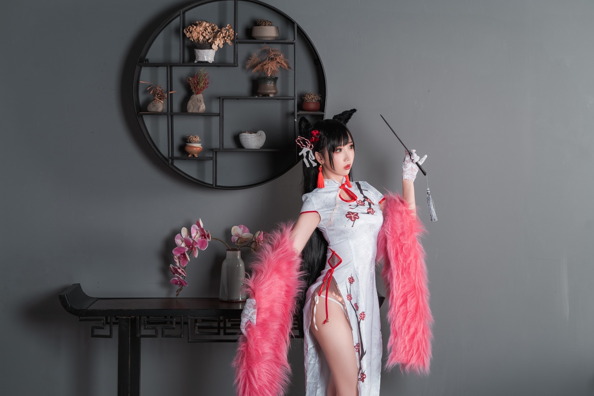 【coser】面饼仙儿-旗袍爱宕-COS世界