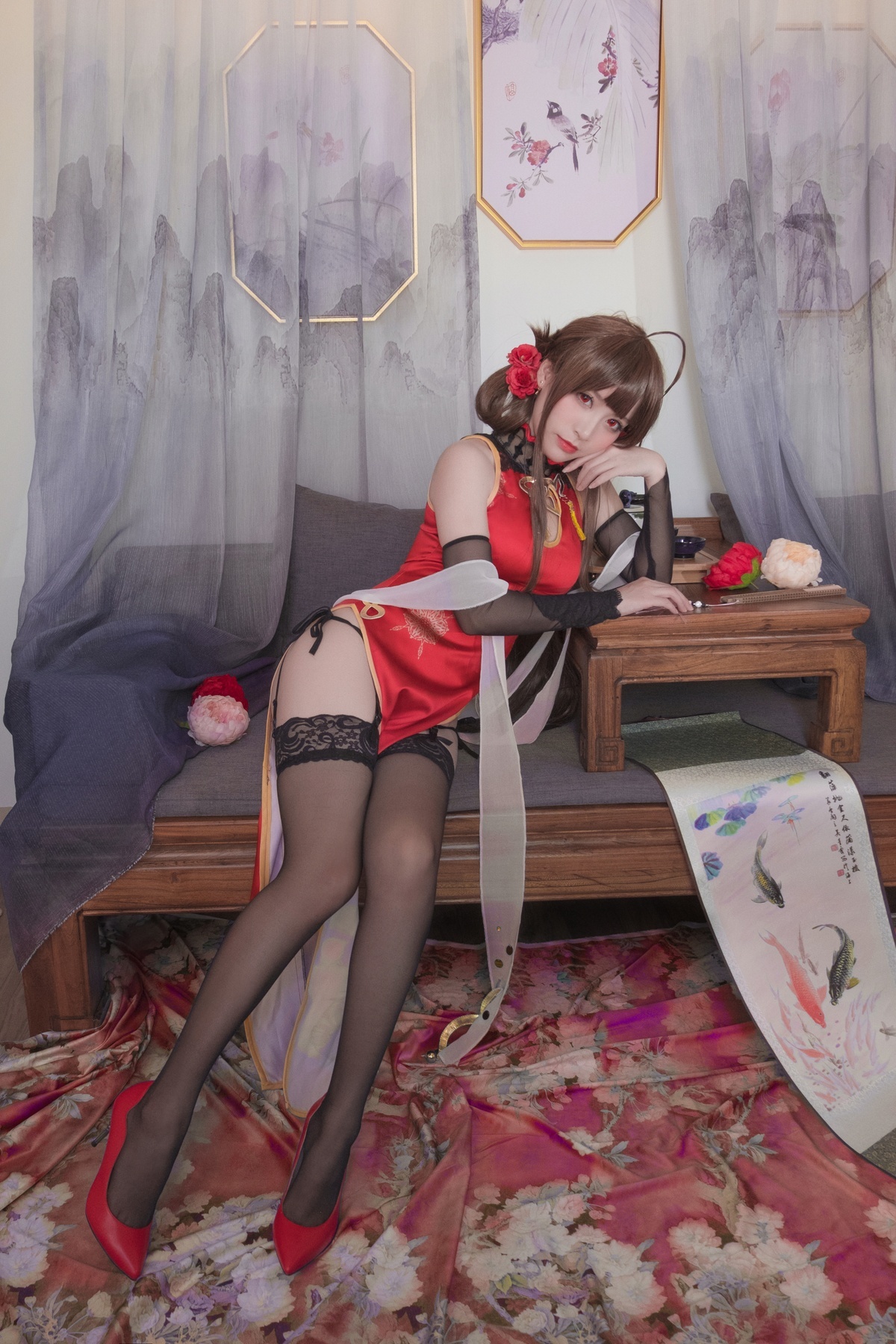 图片[4]-星野saori NO.005 DSR-50红牡丹-COS世界