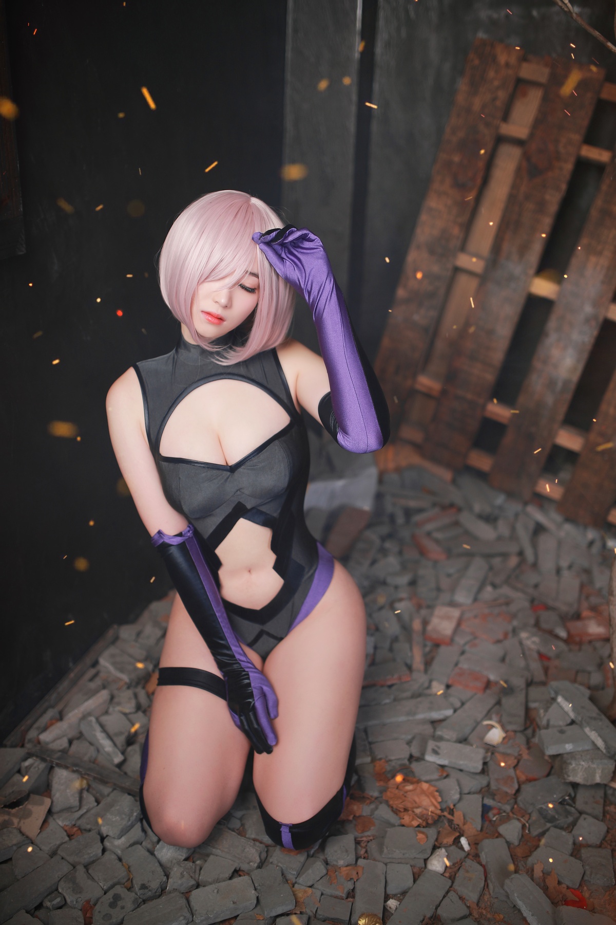 图片[3]-【cosplay】韩国网红Bambi-FGO-COS世界