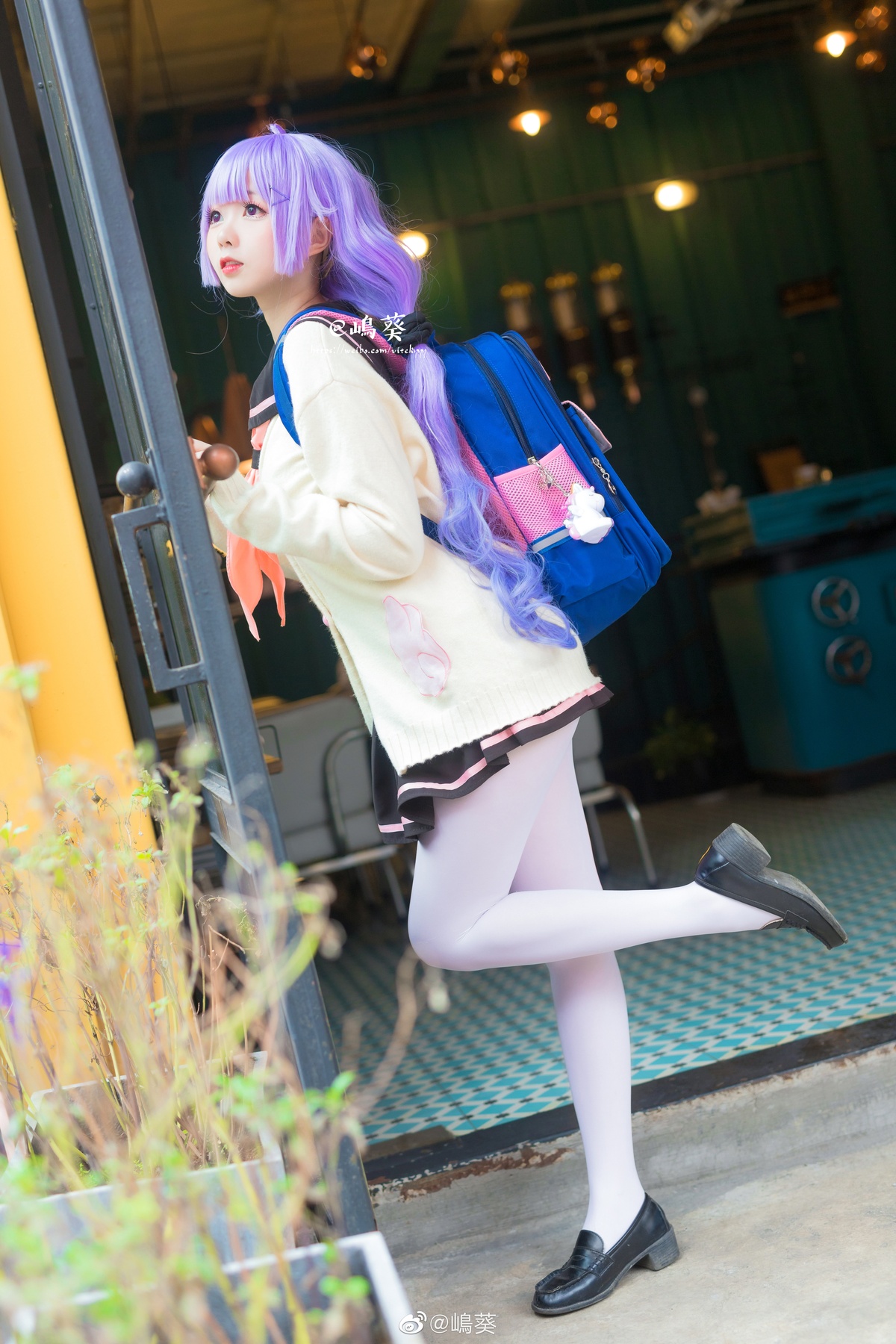 图片[4]-【coser】嶋葵 – Vol.012 碧海航线 独角兽约会日-COS世界