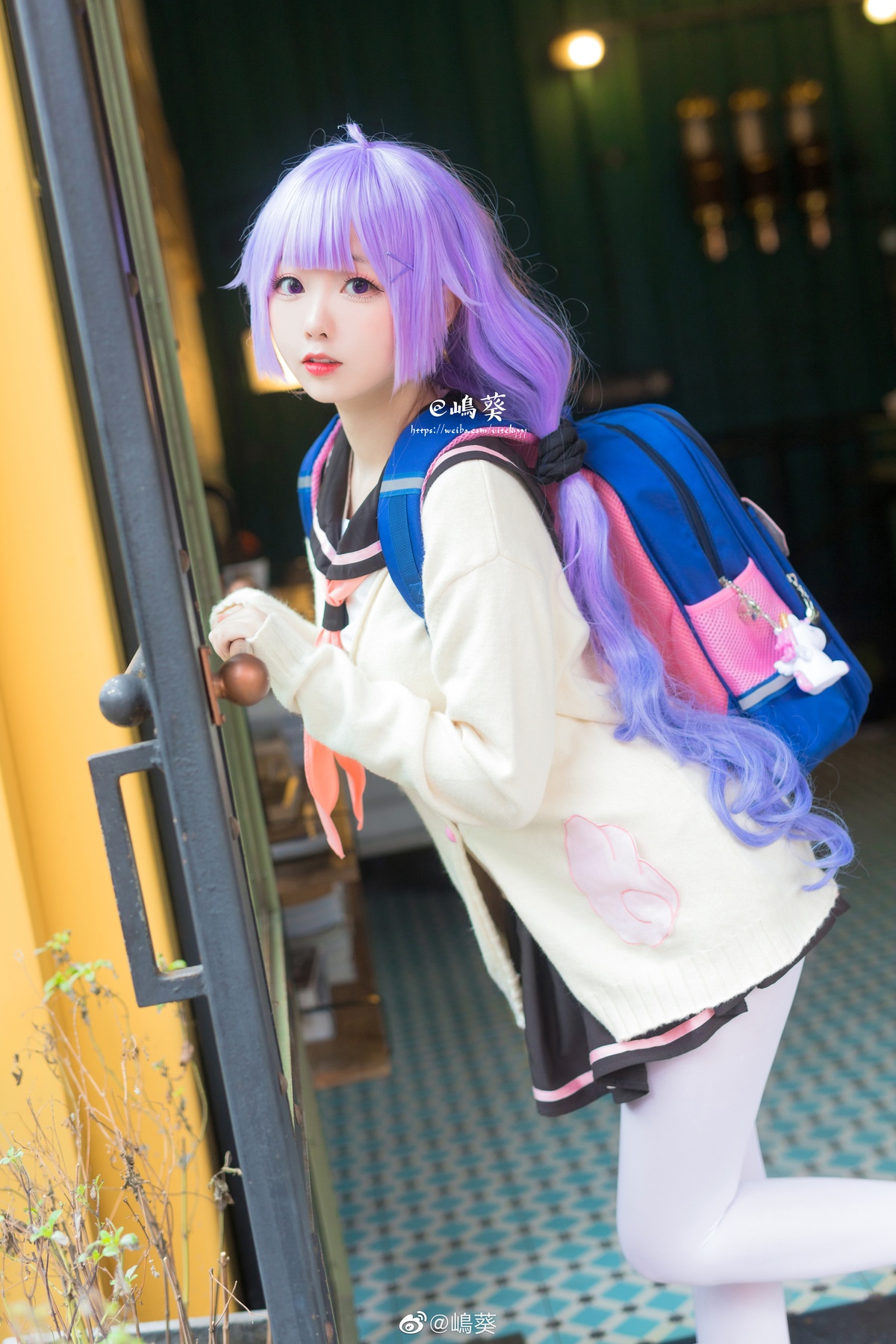 图片[5]-【coser】嶋葵 – Vol.012 碧海航线 独角兽约会日-COS世界