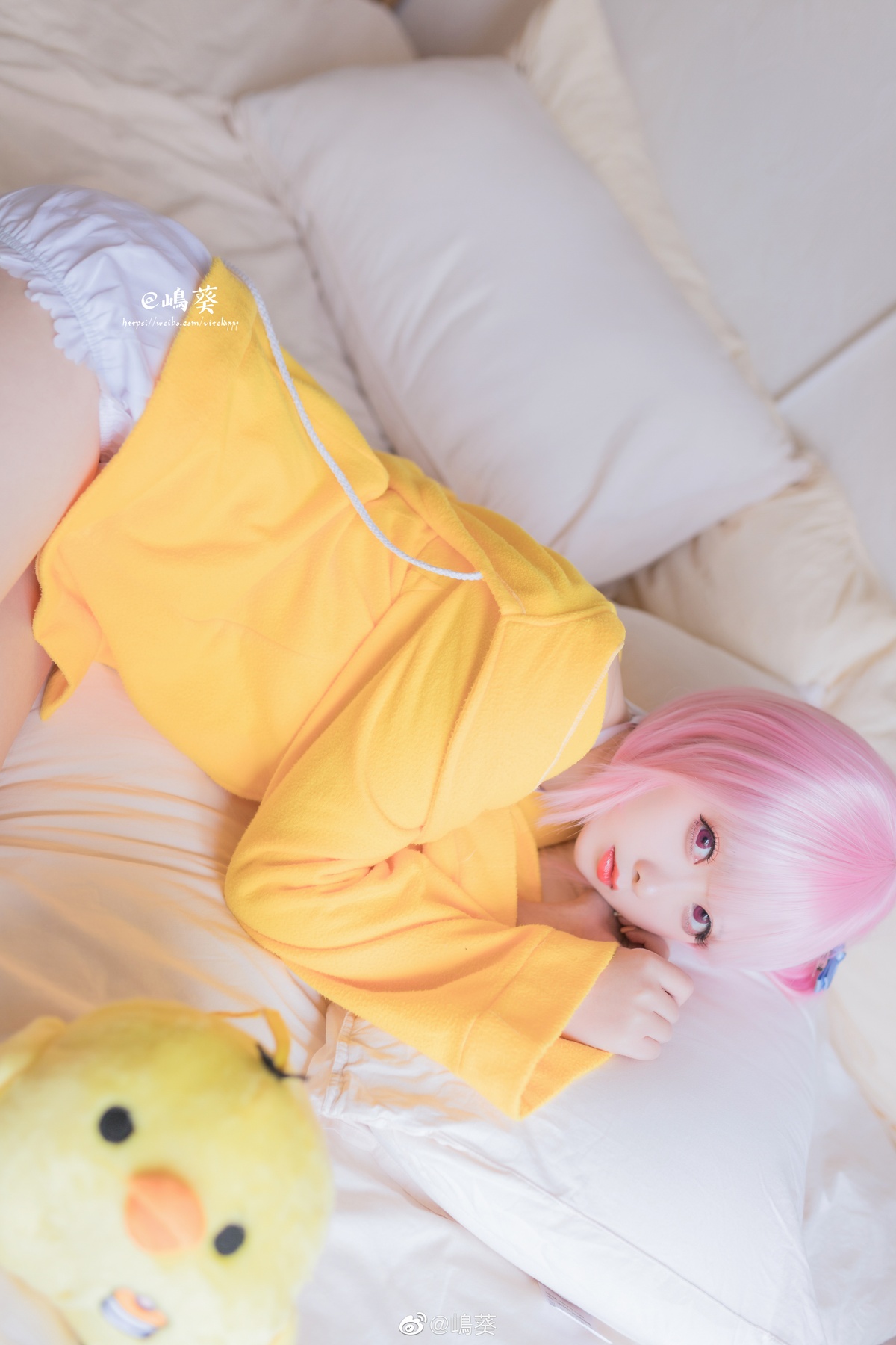 图片[2]-【coser】嶋葵 – Vol.017 碧蓝航线 卯月 贪睡的天使-COS世界
