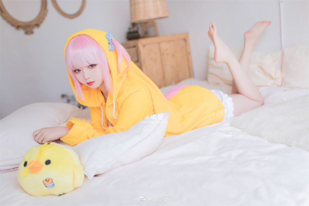 图片[4]-【coser】嶋葵 – Vol.017 碧蓝航线 卯月 贪睡的天使-COS世界