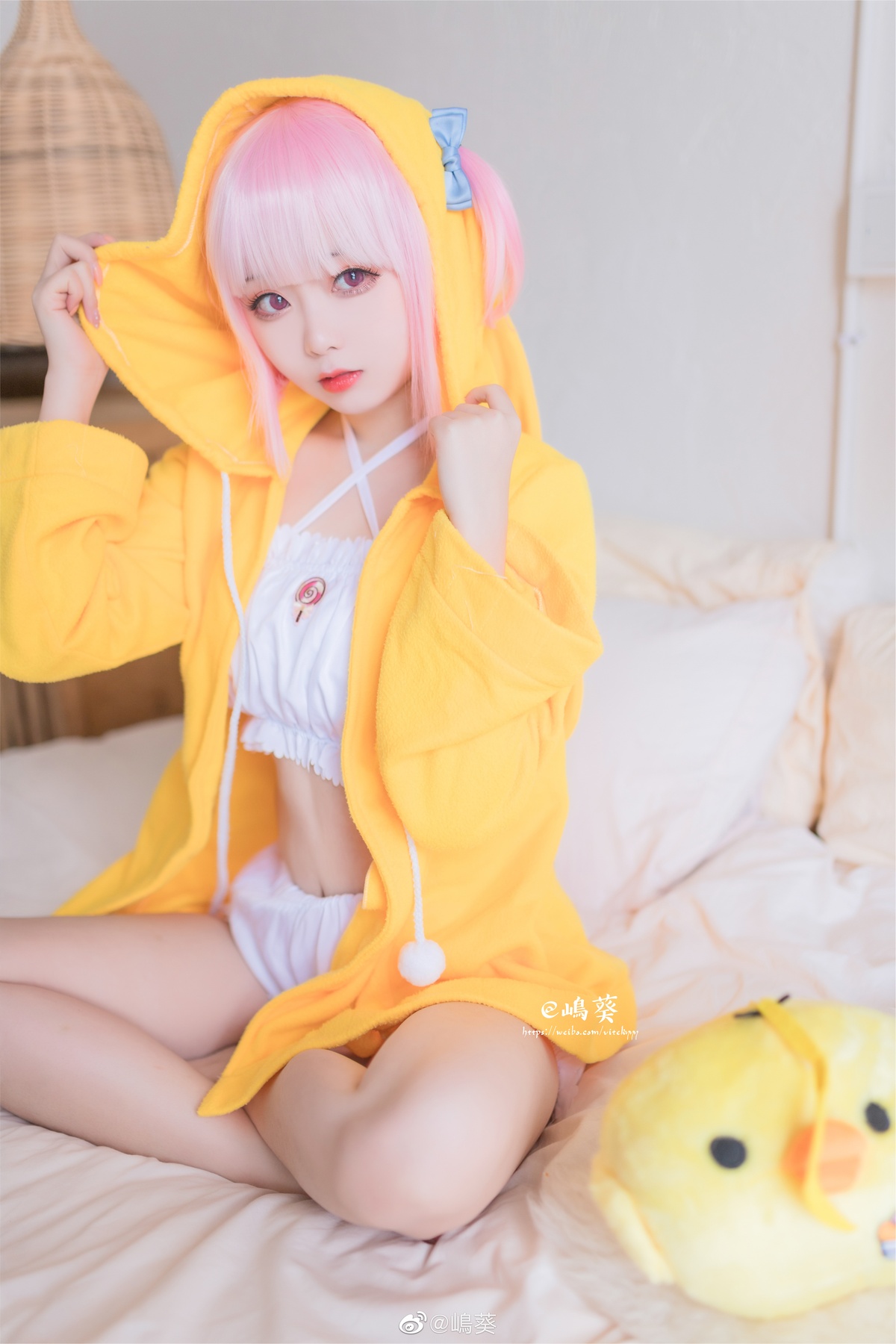 图片[3]-【coser】嶋葵 – Vol.017 碧蓝航线 卯月 贪睡的天使-COS世界
