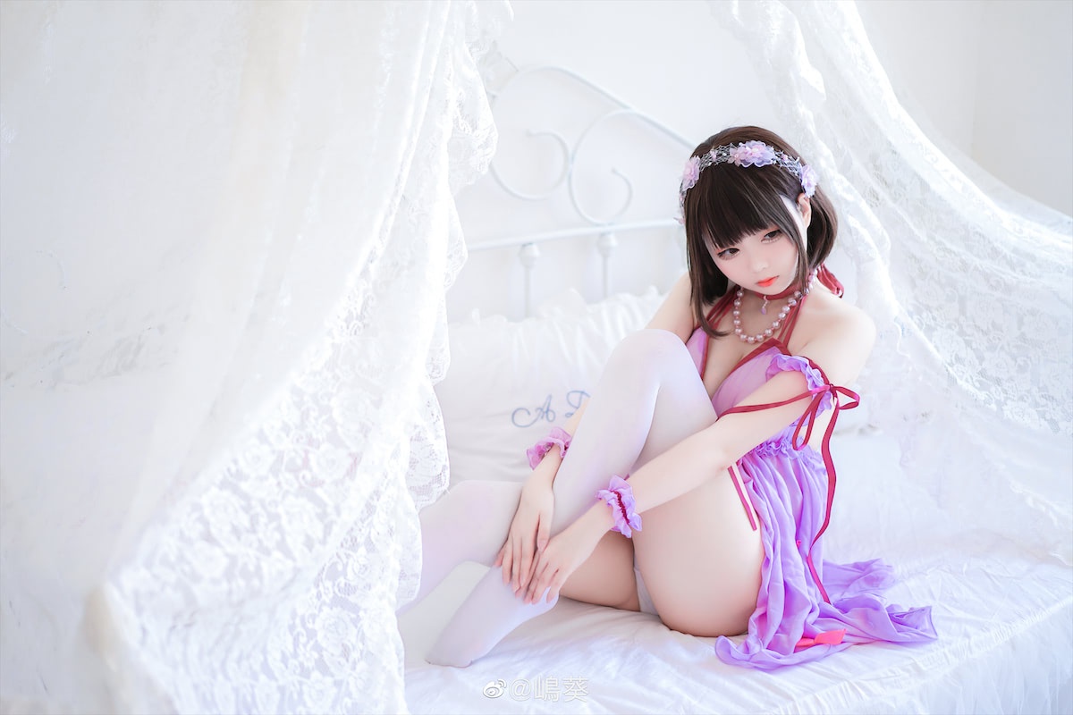 图片[5]-【coser】嶋葵 – Vol.018加藤惠睡衣-COS世界