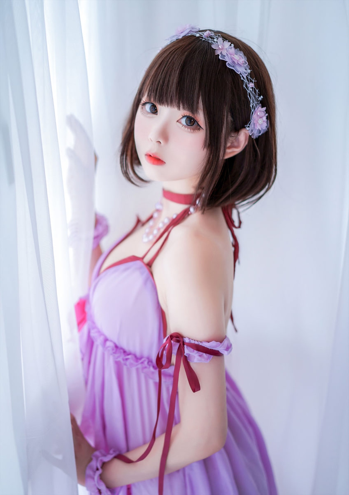 图片[2]-【coser】嶋葵 – Vol.018加藤惠睡衣-COS世界