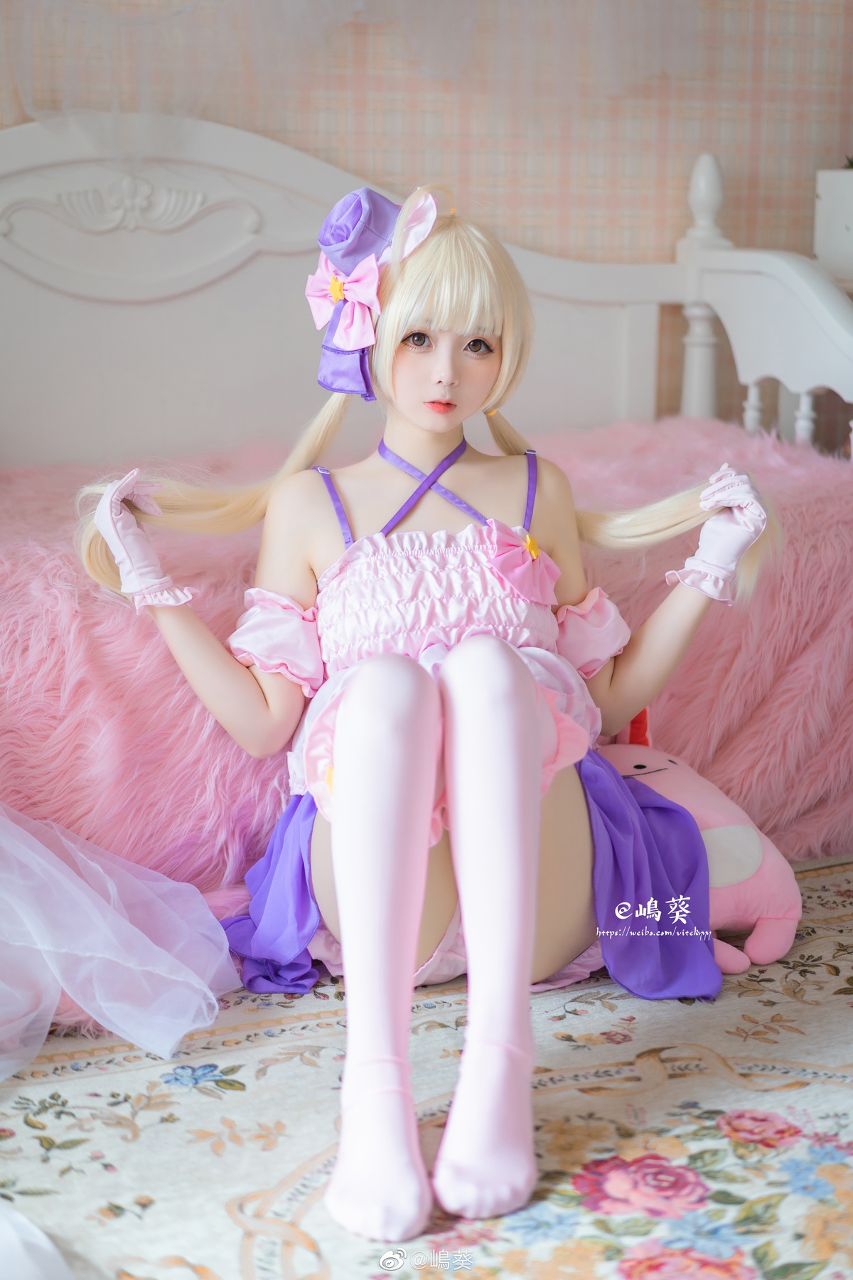 图片[3]-【coser】嶋葵 – Vol.022 双叶杏打歌服-COS世界