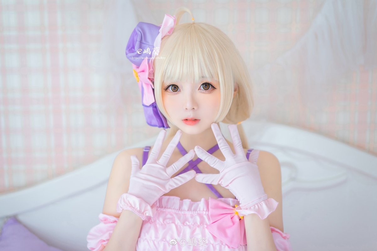 图片[5]-【coser】嶋葵 – Vol.022 双叶杏打歌服-COS世界