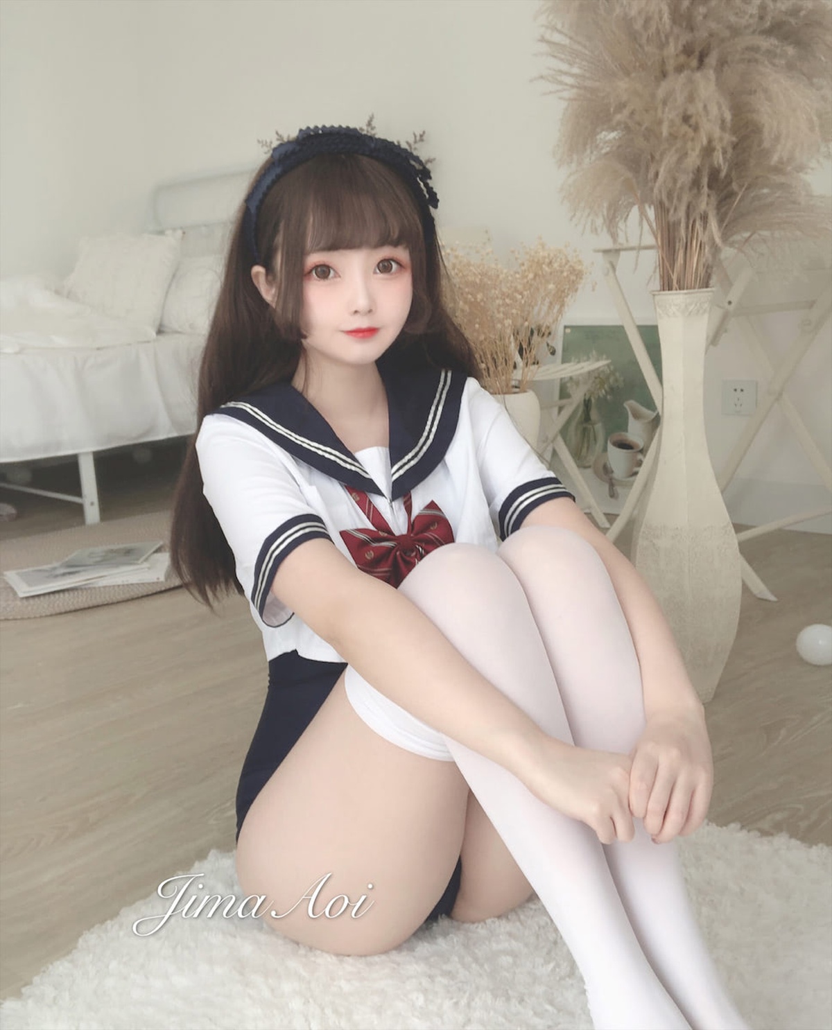 【coser】嶋葵 – Vol.01 JK制服-COS世界