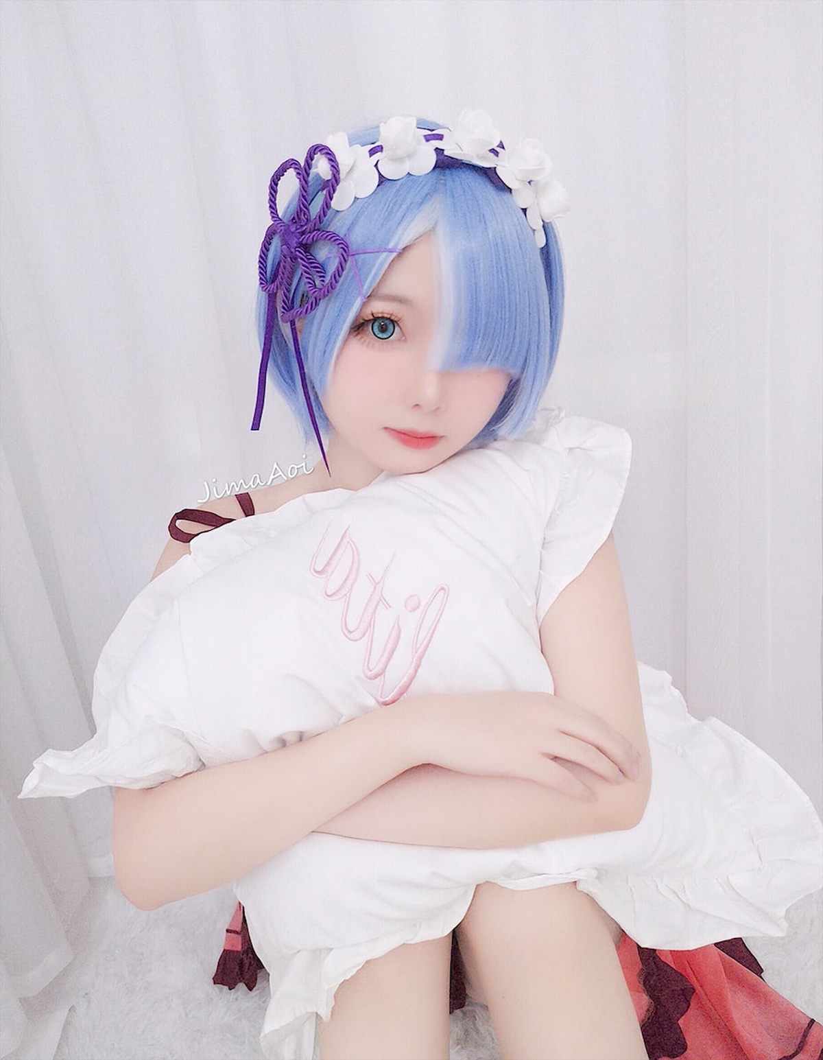 图片[3]-【coser】嶋葵 – Vol.04 蕾姆睡衣-COS世界