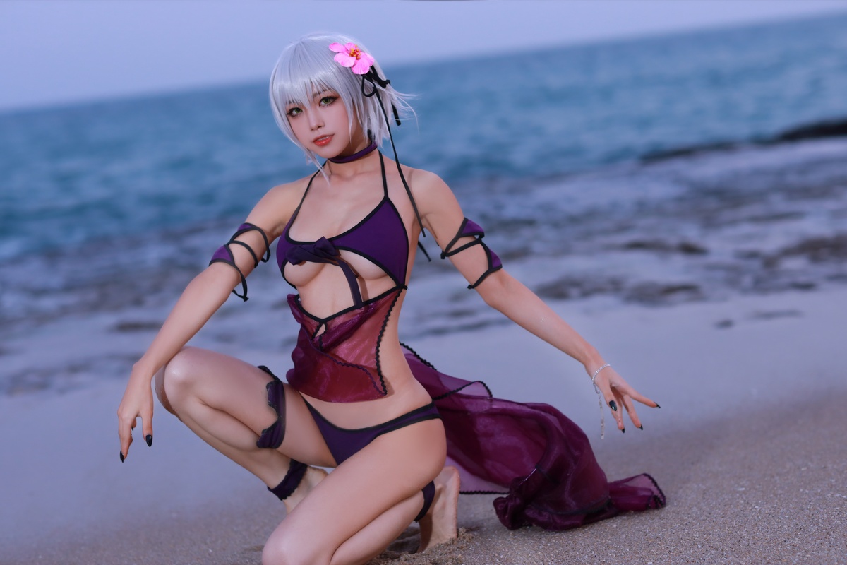 图片[4]-【水淼Aqua】 Jeanne d’Arc  Swimsuit Ver-COS世界