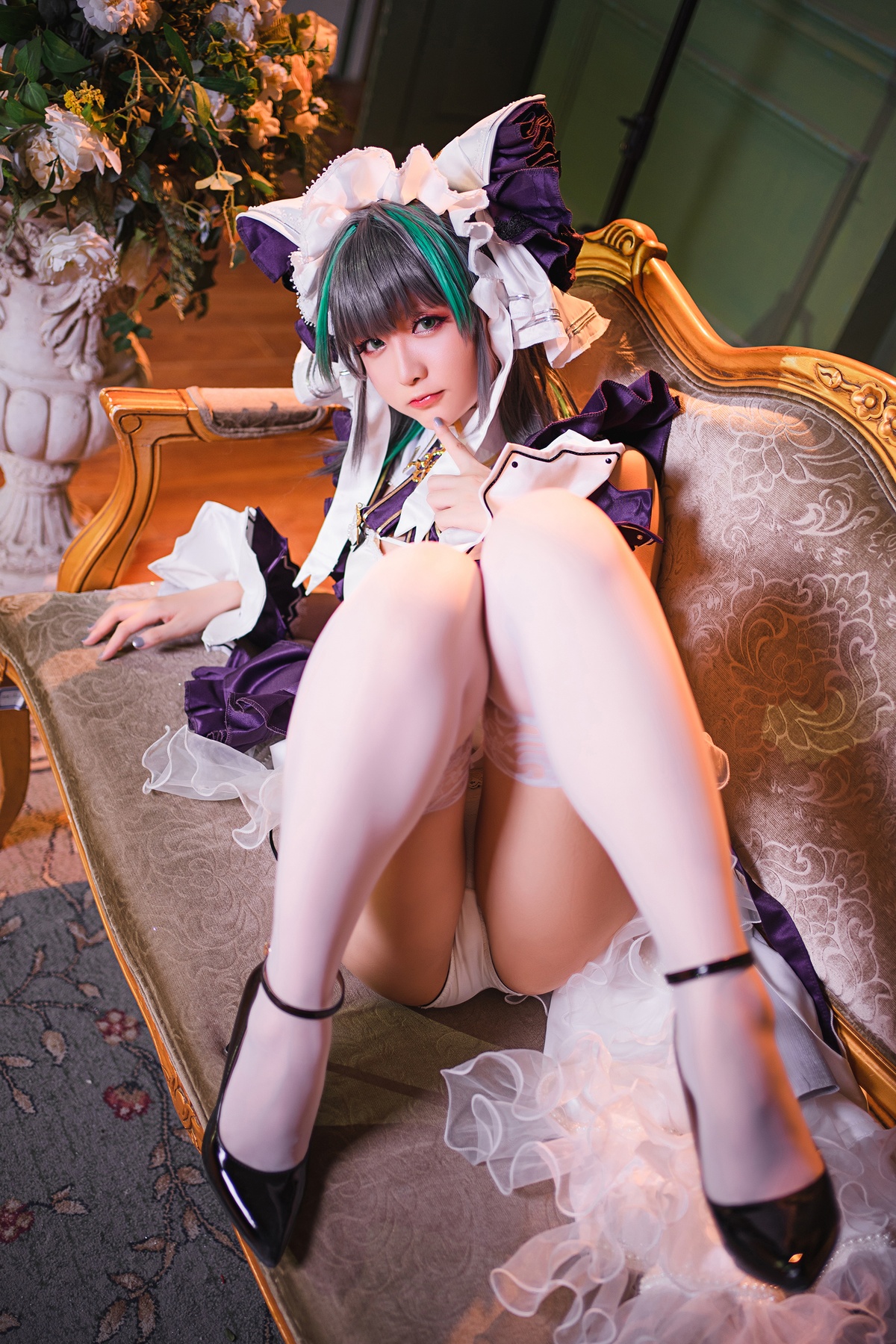 图片[3]-【coser】星之迟迟-柴郡与碧蓝航线-COS世界