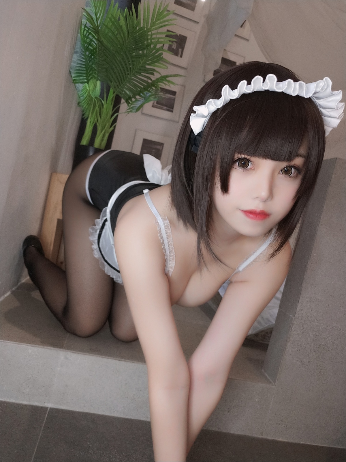 图片[5]-蜜汁猫裘 NO.057 女仆-COS世界