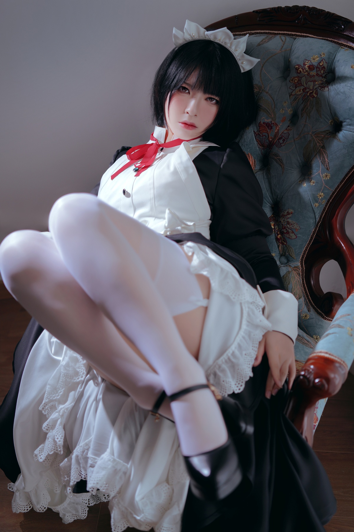图片[3]-半半子BANBANKO – 女仆装COS原版图包-COS世界