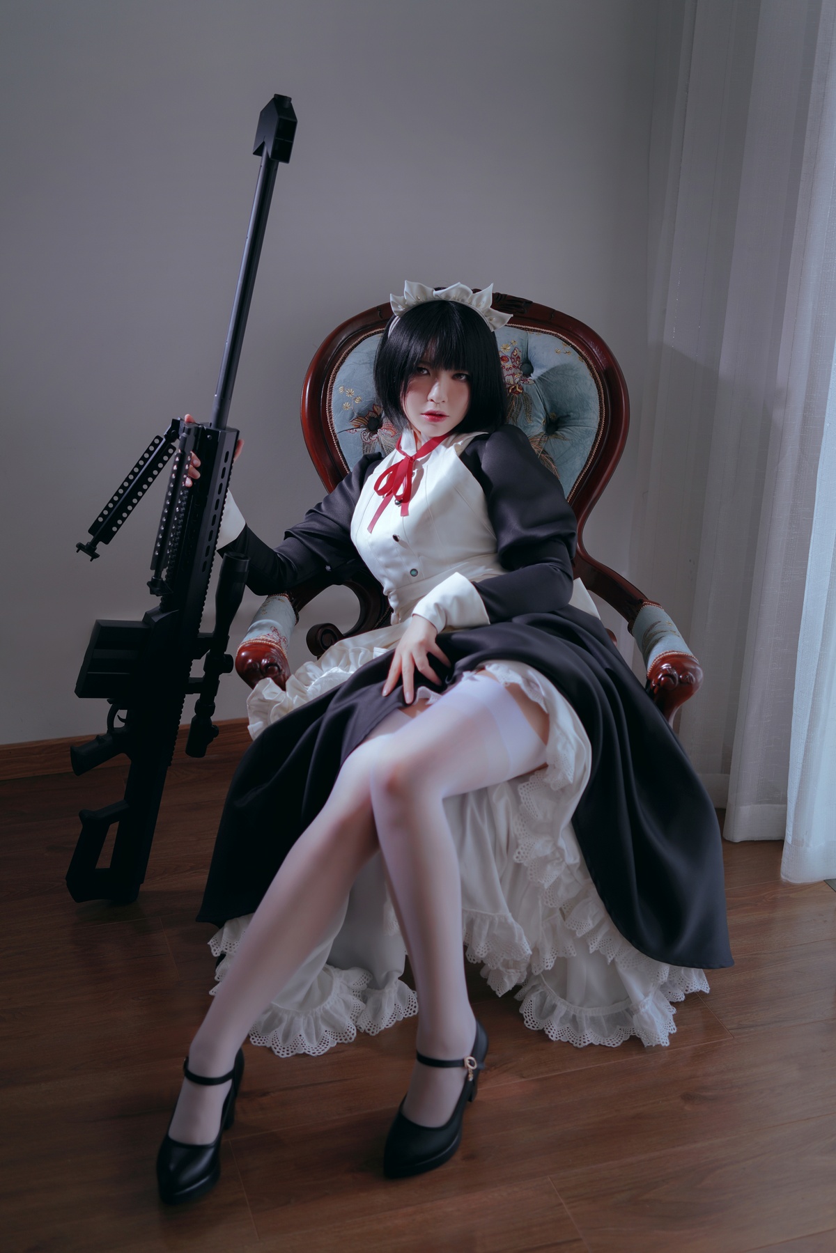 半半子BANBANKO – 女仆装COS原版图包-COS世界