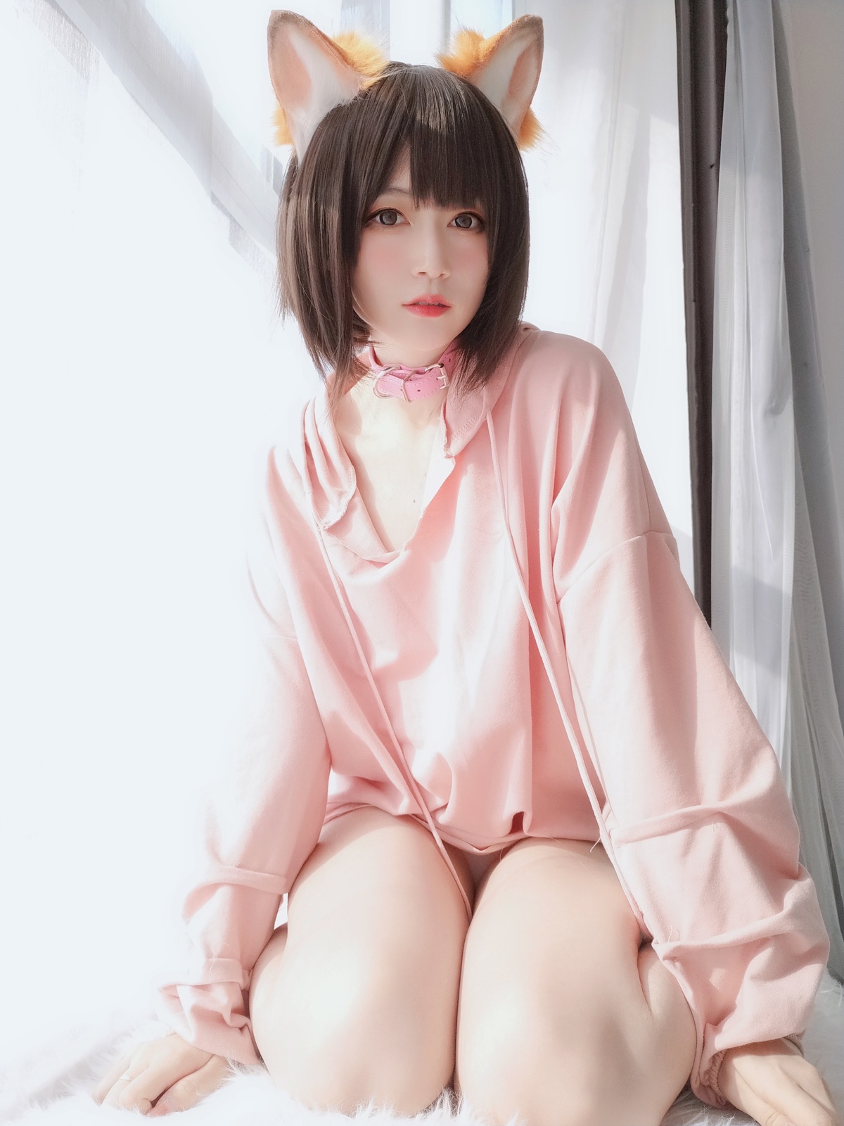 白银81 自撮り Vol.51 粉红狐狸-COS世界