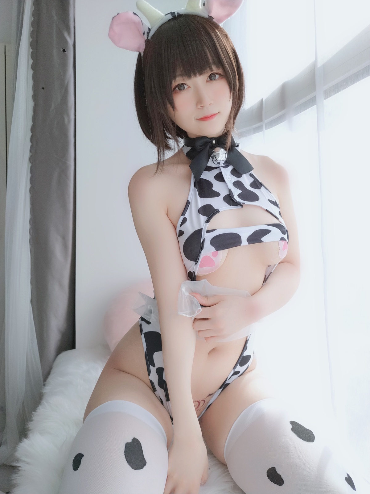 图片[4]-白银81 – 自撮り Vol.46 可爱奶牛-COS世界