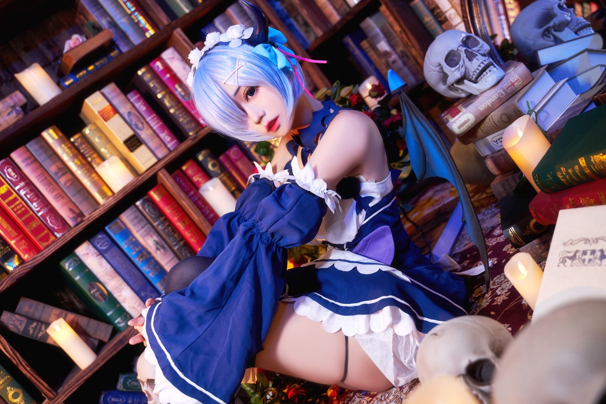 图片[3]-微博Coser@猫君君_MaoJun – NO.10 雷姆小恶魔-COS世界