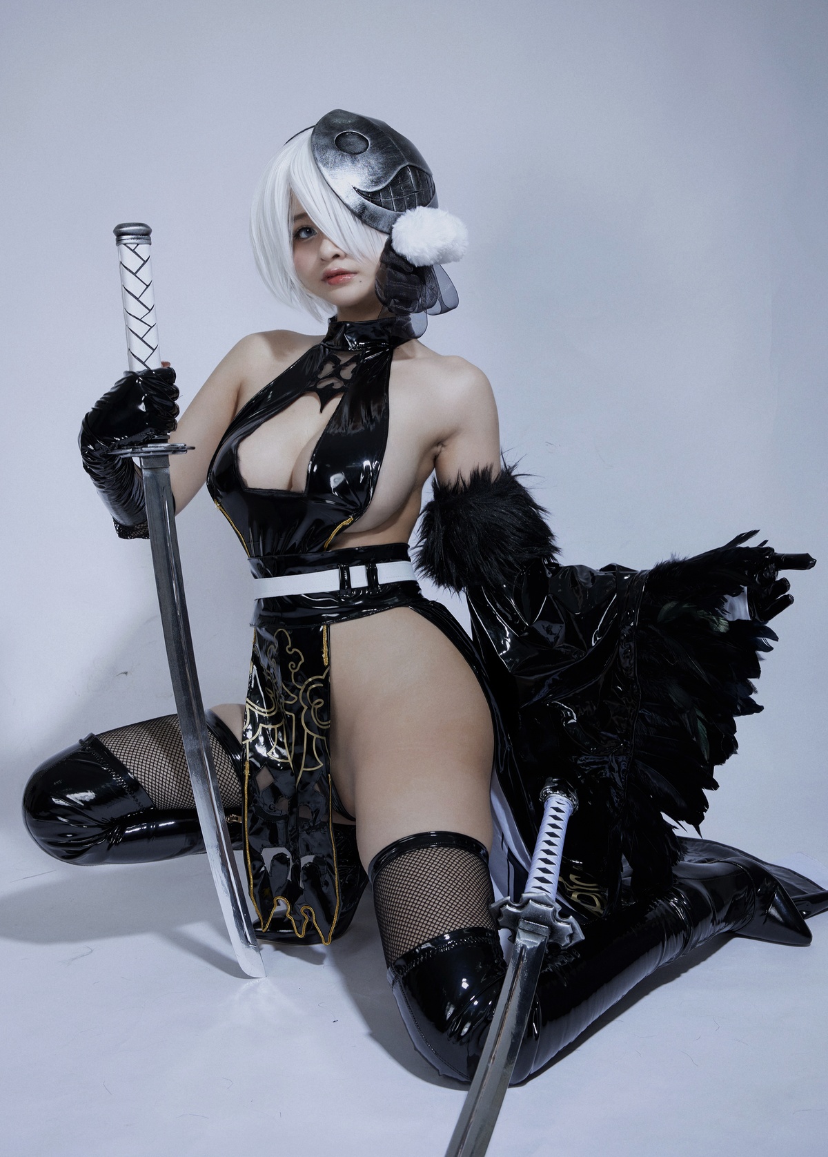 图片[2]-微博Coser@Azami – NO.42 2B Shinobi-COS世界