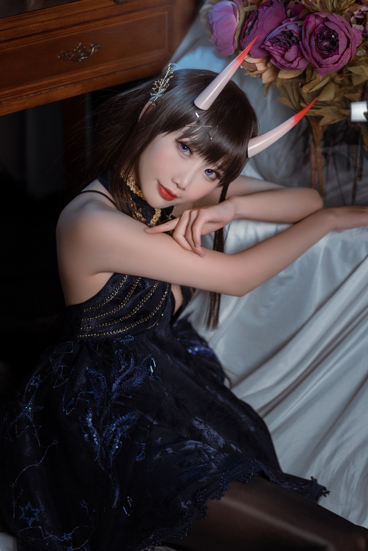 图片[2]-【coser】面饼仙儿-能带致命黑丝-COS世界
