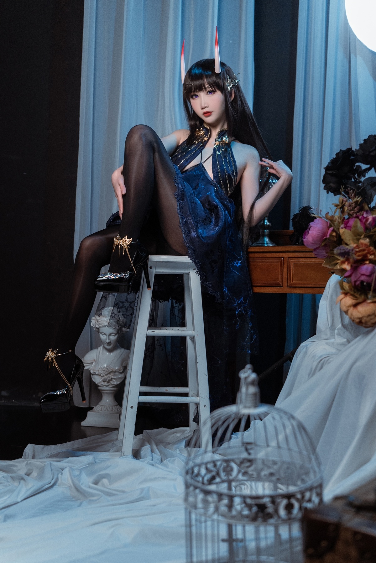 图片[3]-【coser】面饼仙儿-能带致命黑丝-COS世界