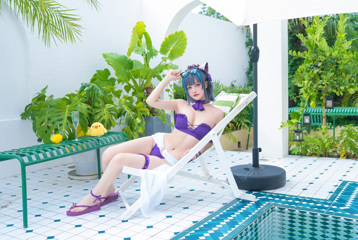 图片[3]-【coser】千夜未来 NO.005 柴郡电子-COS世界