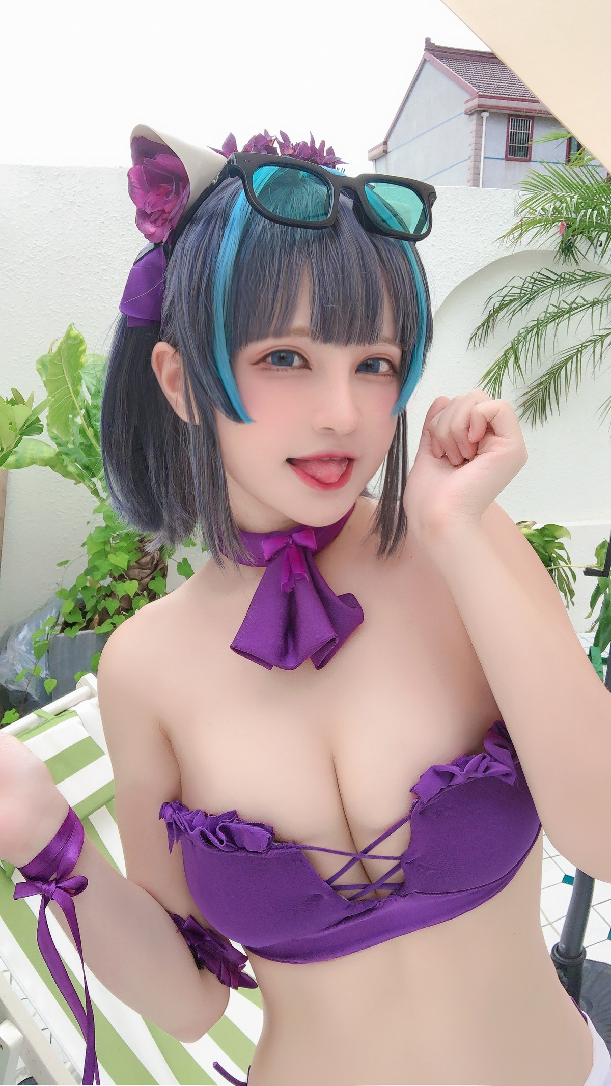 图片[2]-【coser】千夜未来 NO.005 柴郡电子-COS世界