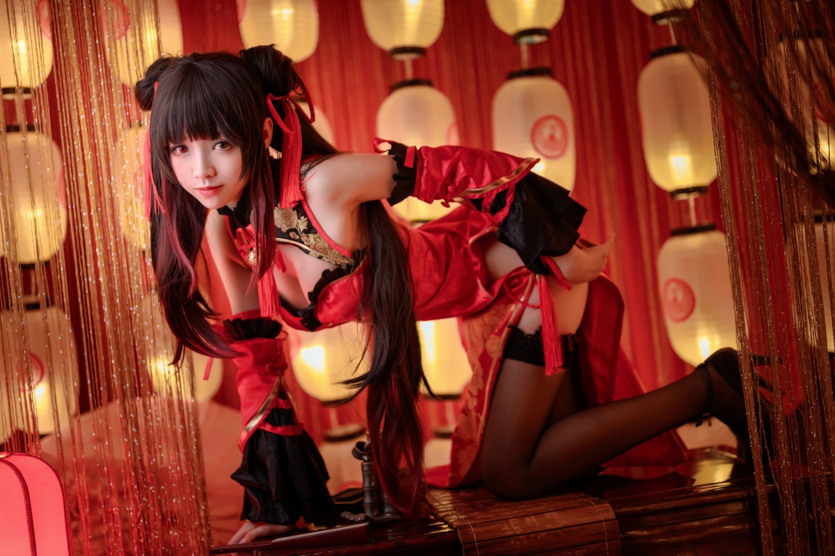 图片[3]-【coser】大大卷卷小卷 – NO.07 红色双马尾-COS世界