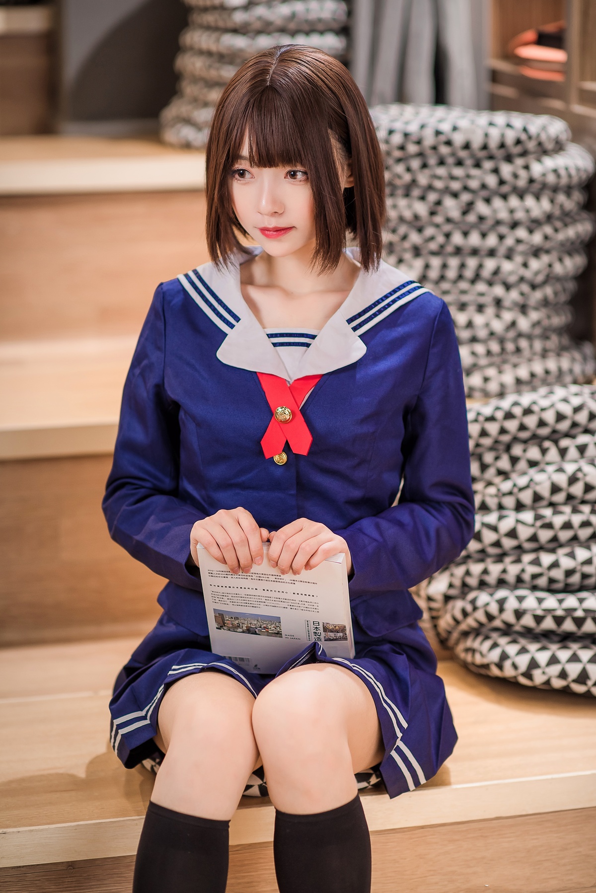 图片[3]-【coser】大大卷卷小卷 – NO.14 上学了-COS世界