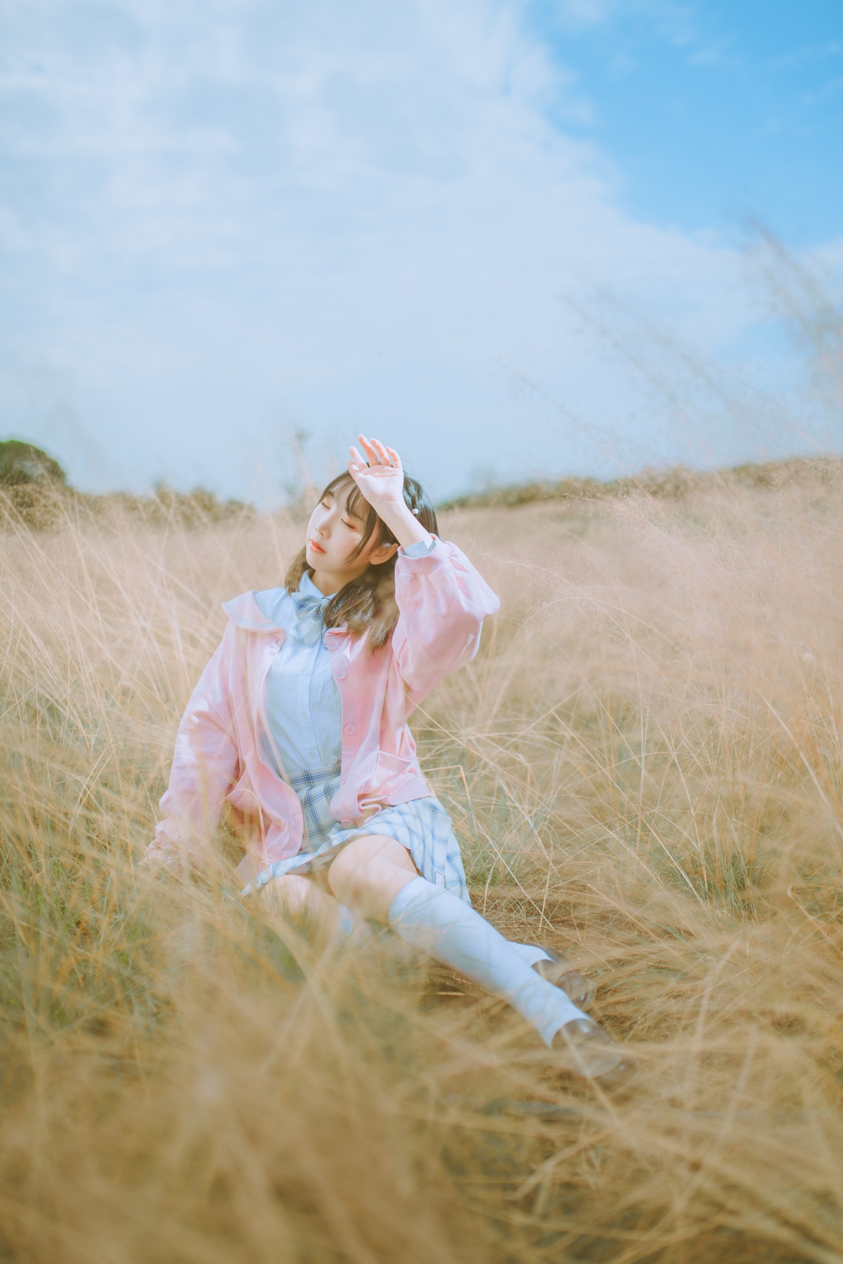 图片[4]-微博Coser@面饼仙儿 NO.063 粉黛草JK-COS世界
