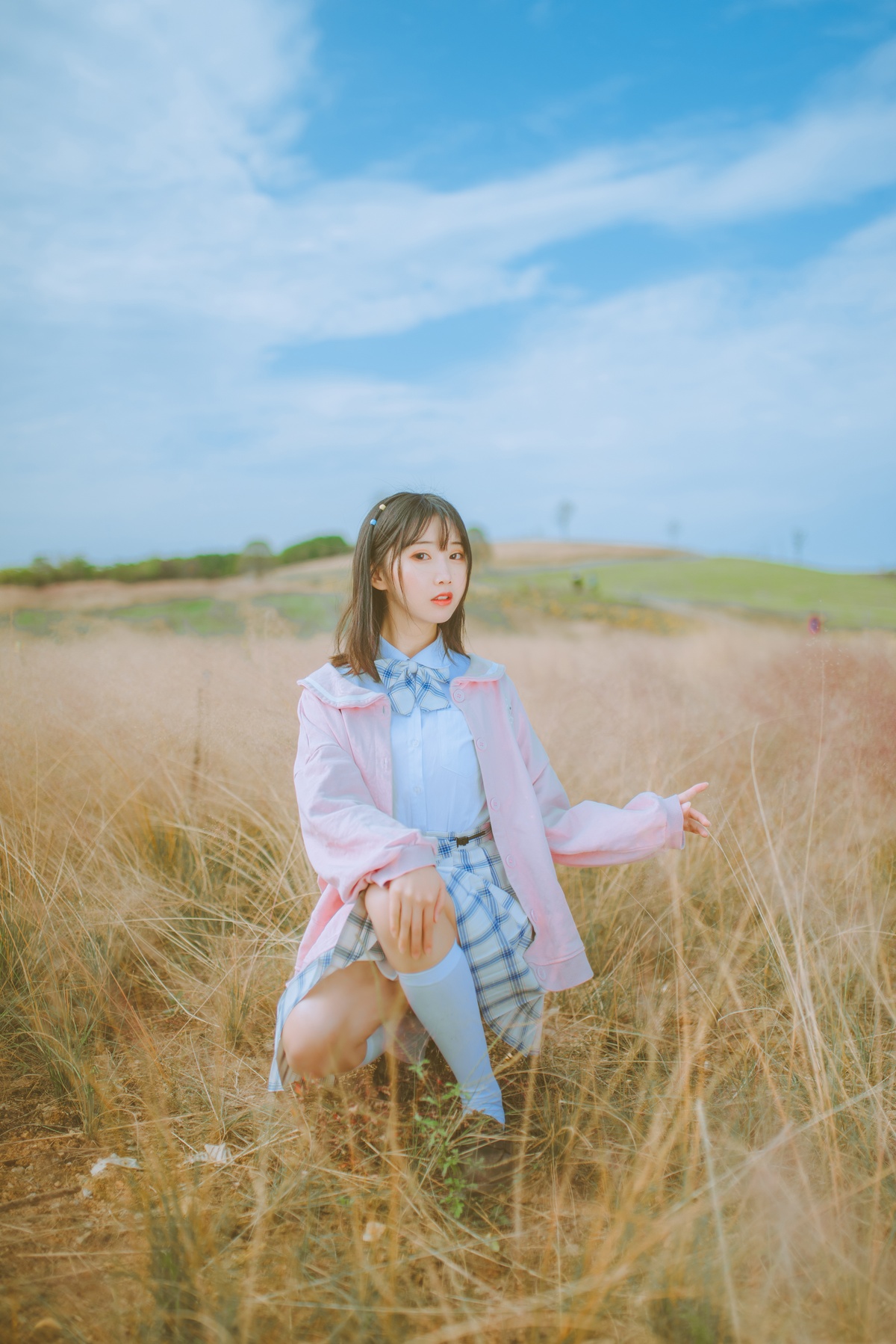 图片[5]-微博Coser@面饼仙儿 NO.063 粉黛草JK-COS世界