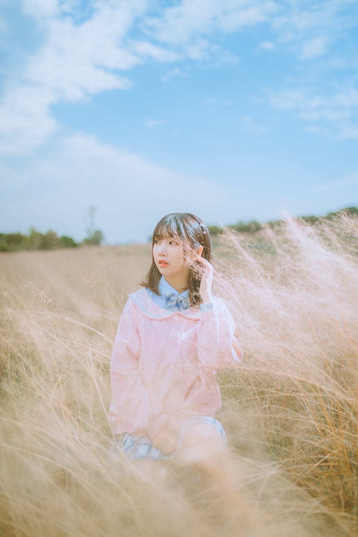 微博Coser@面饼仙儿 NO.063 粉黛草JK-COS世界