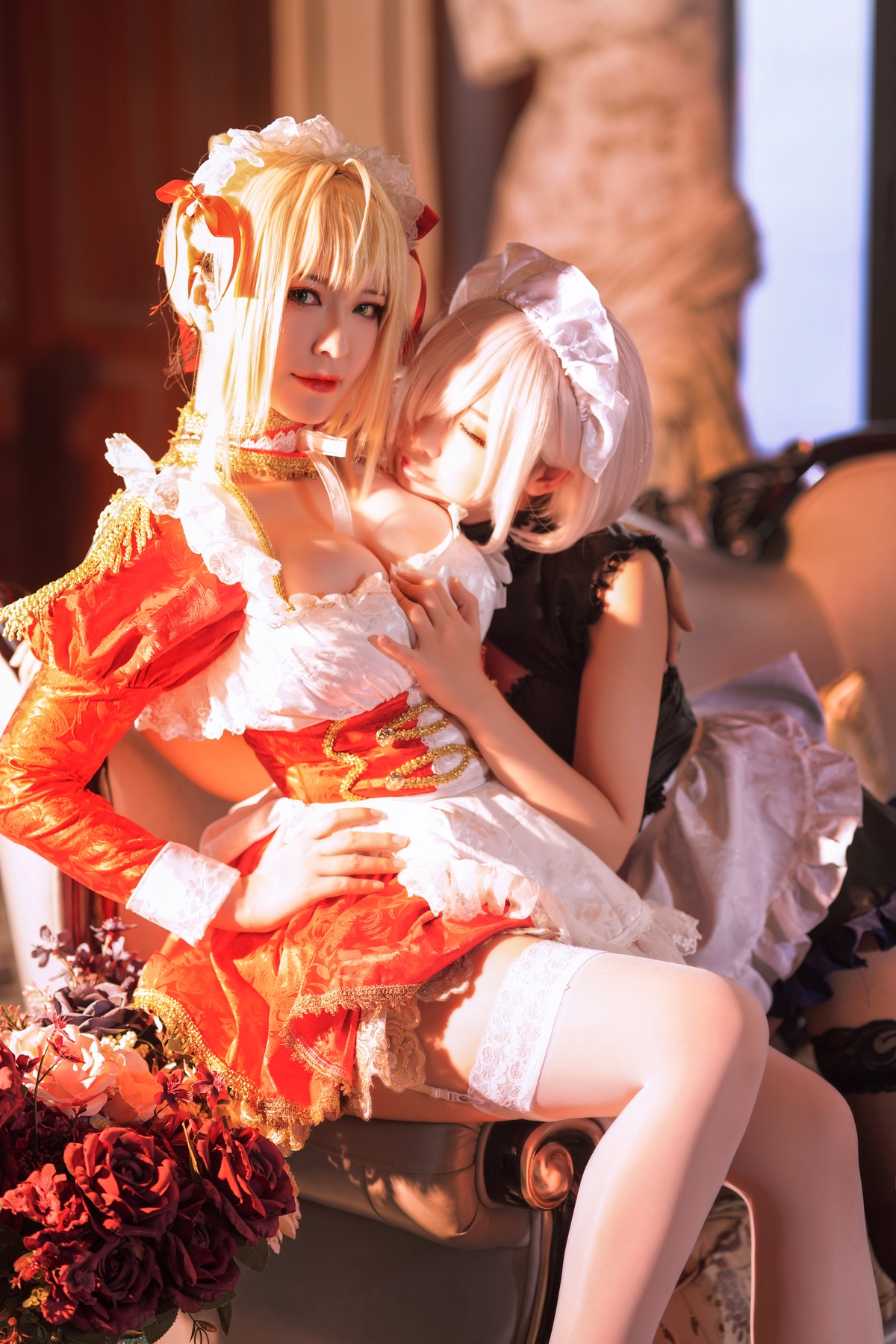 图片[5]-微博Coser@面饼仙儿 NO.079 Claudius x Kyrielight Maid – 半半子X面饼仙儿-COS世界
