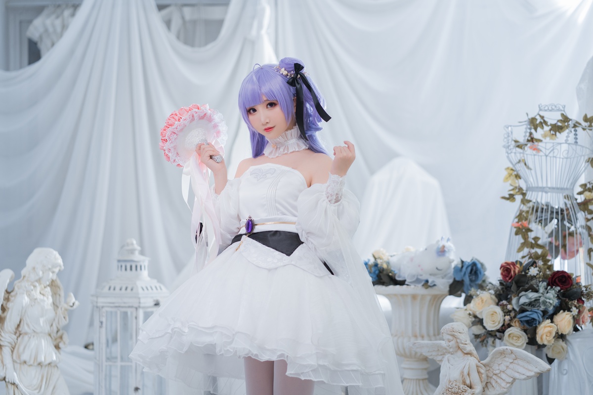 图片[5]-微博Coser@面饼仙儿 NO.087 独角兽婚纱-COS世界