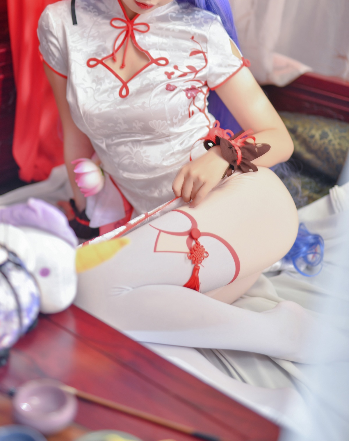 微博Coser@面饼仙儿 NO.020 旗袍-COS世界