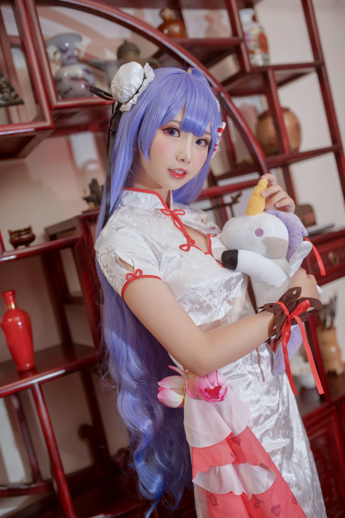 图片[4]-微博Coser@面饼仙儿 NO.020 旗袍-COS世界