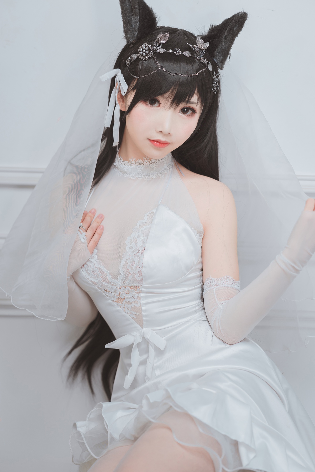 图片[4]-微博Coser@面饼仙儿 NO.023 爱宕花嫁-COS世界