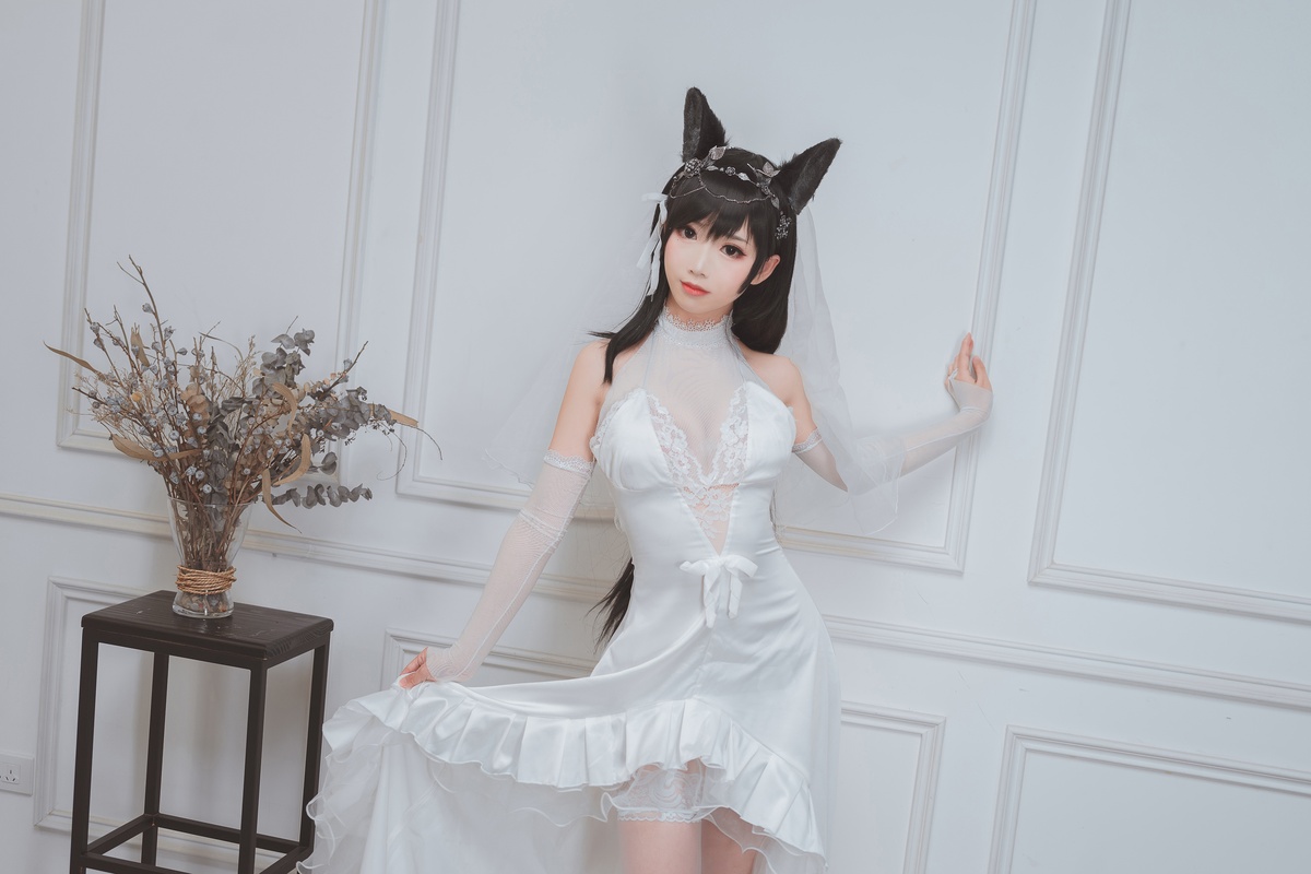 微博Coser@面饼仙儿 NO.023 爱宕花嫁-COS世界