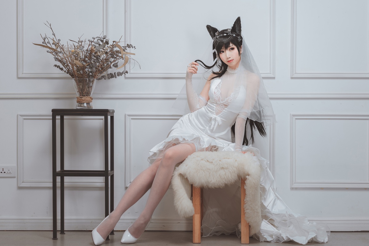 图片[5]-微博Coser@面饼仙儿 NO.023 爱宕花嫁-COS世界