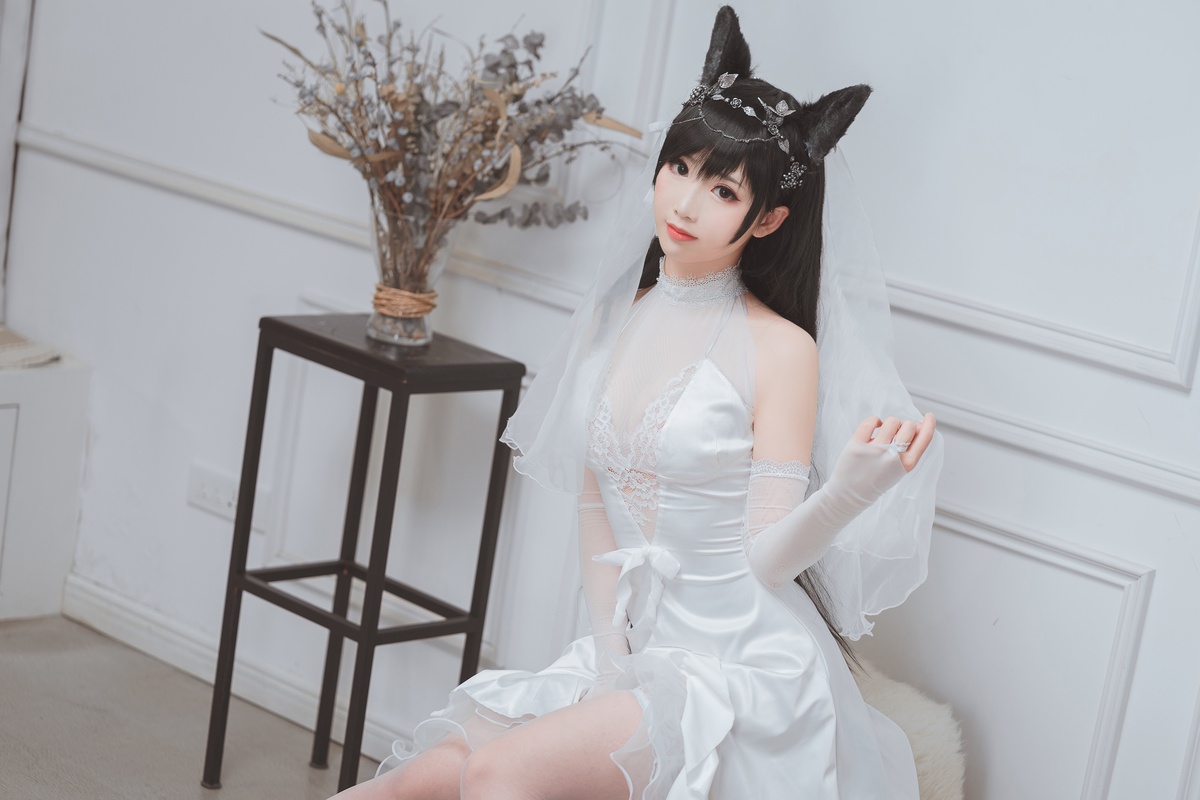 图片[3]-微博Coser@面饼仙儿 NO.023 爱宕花嫁-COS世界