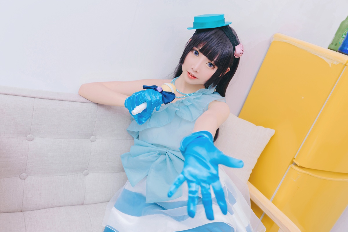 微博Coser@面饼仙儿 NO.026 黑猫打歌服-COS世界
