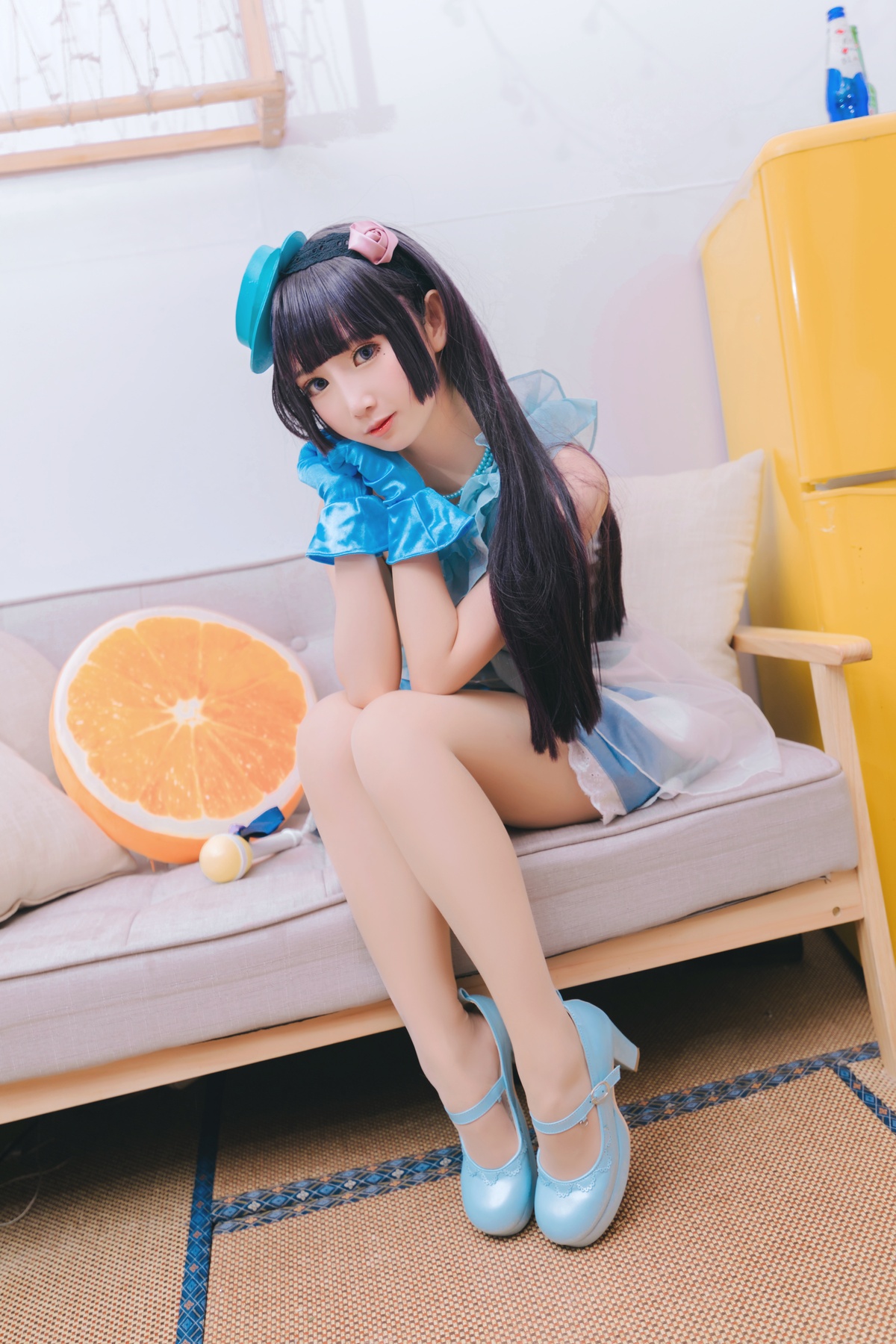 图片[4]-微博Coser@面饼仙儿 NO.026 黑猫打歌服-COS世界