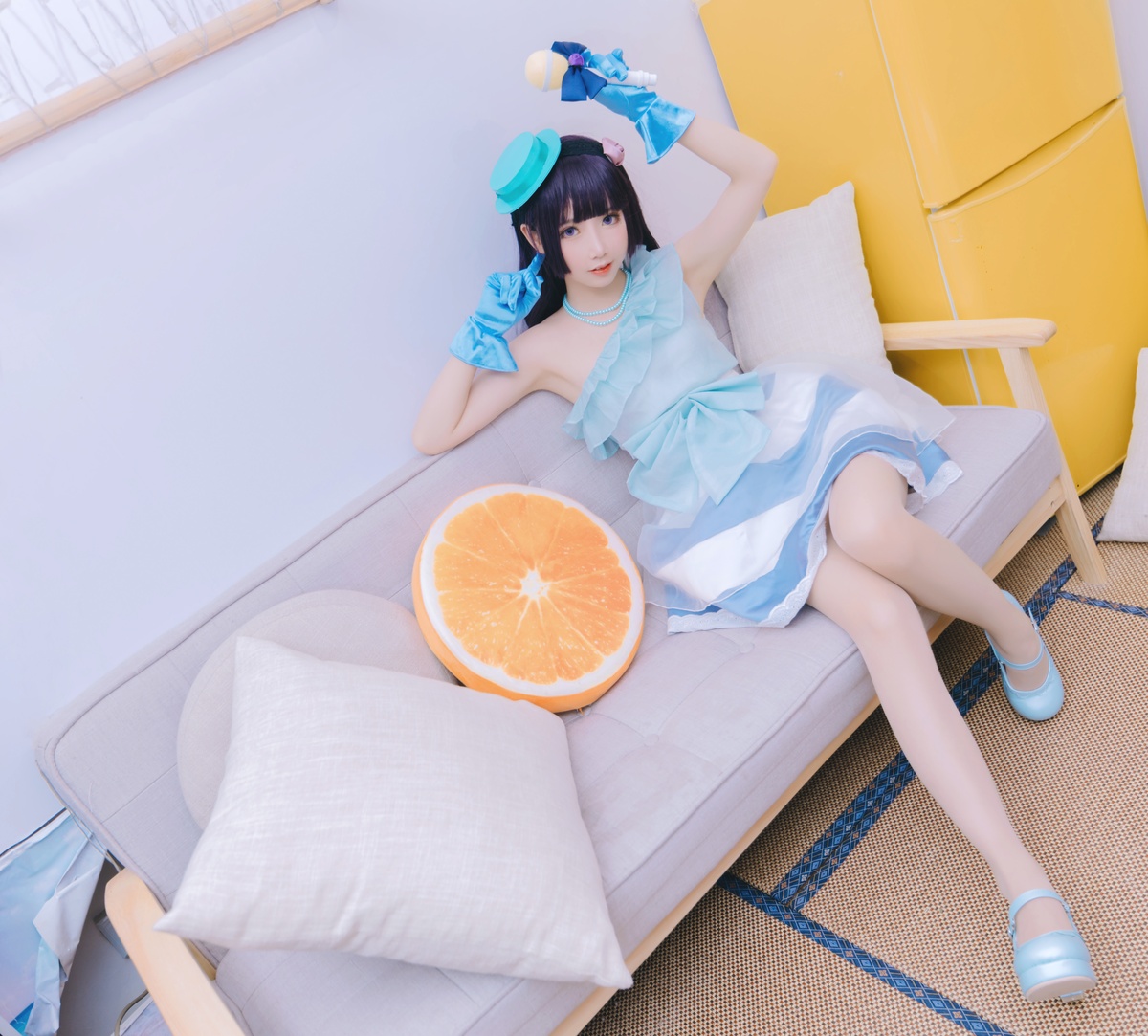 图片[3]-微博Coser@面饼仙儿 NO.026 黑猫打歌服-COS世界